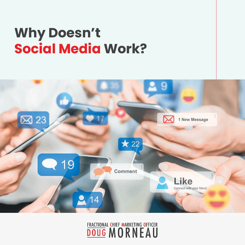 Why doesn’t social media work?