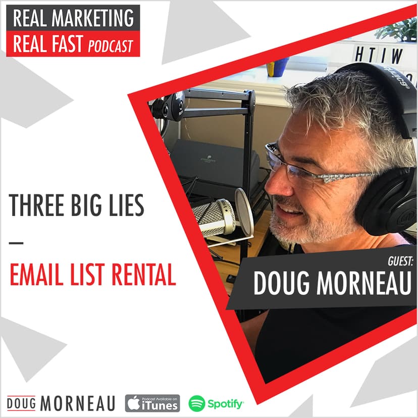 THREE BIG LIES - EMAIL LIST RENTAL