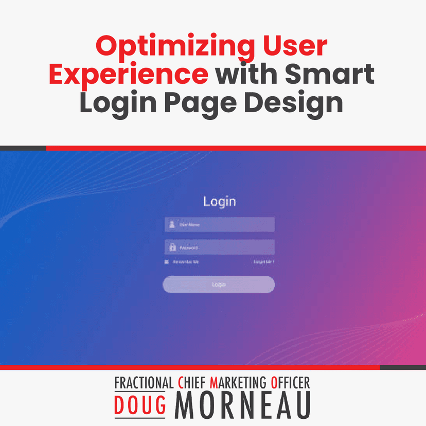 Optimizing User Experience with Smart Login Page Design