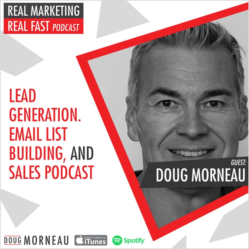 LEAD GENERATION. EMAIL LIST BUILDING, AND SALES PODCAST