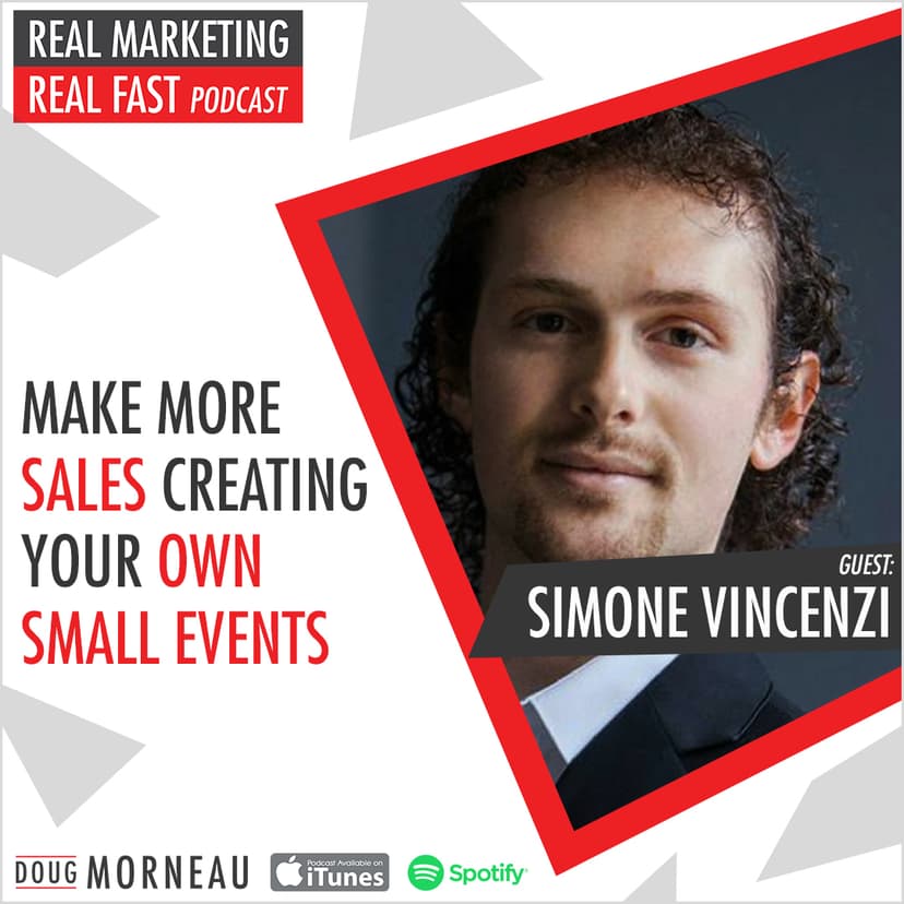 MAKE MORE SALES CREATING YOUR OWN SMALL EVENTS
