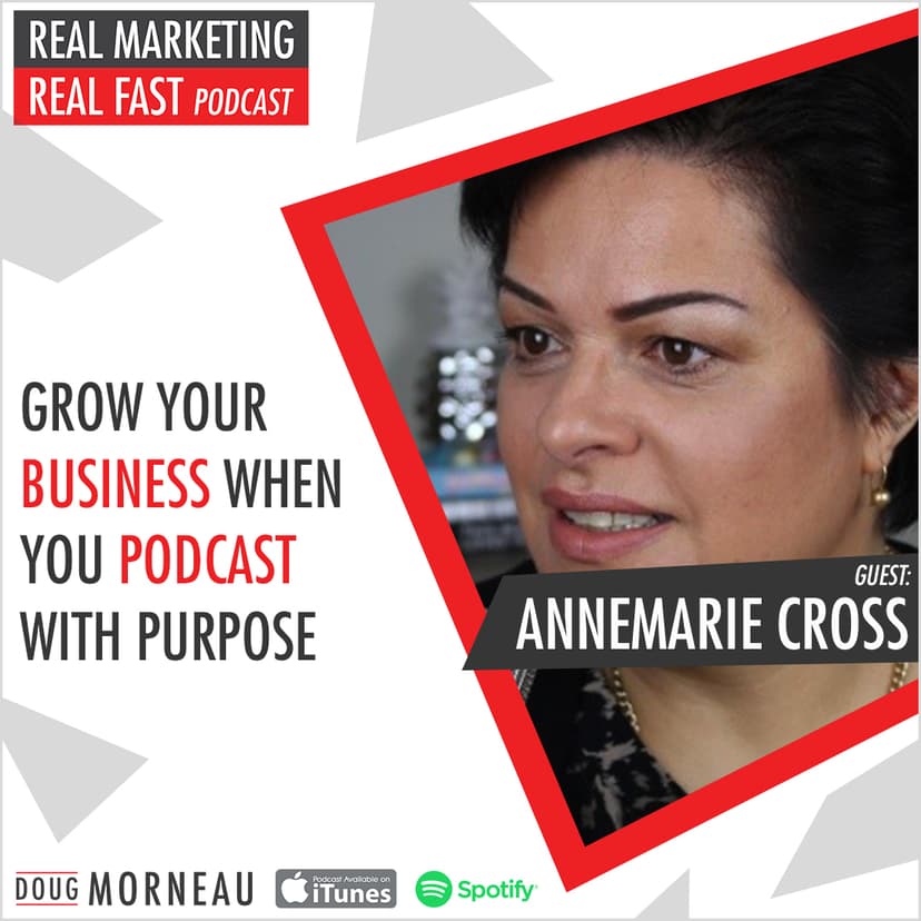 GROW YOUR BUSINESS WHEN YOU PODCAST WITH PURPOSE