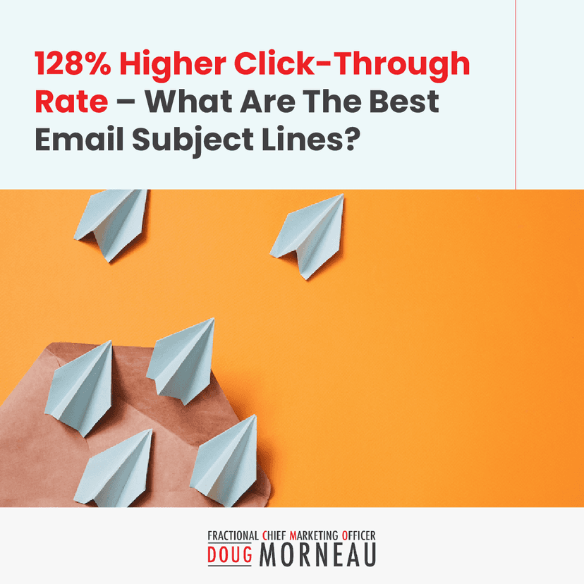 128% higher click-through rate – what are the best email subject lines?