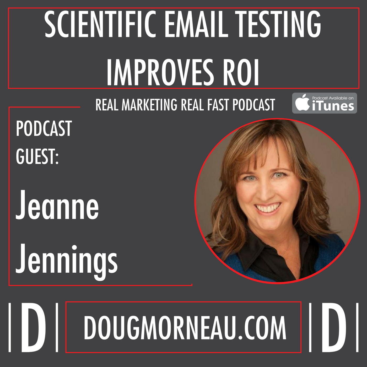 SCIENTIFIC EMAIL TESTING IMPROVES ROI - DOUG MORNEAU - JEANNE JENNINGS - REAL MARKETING REAL FAST PODCAST