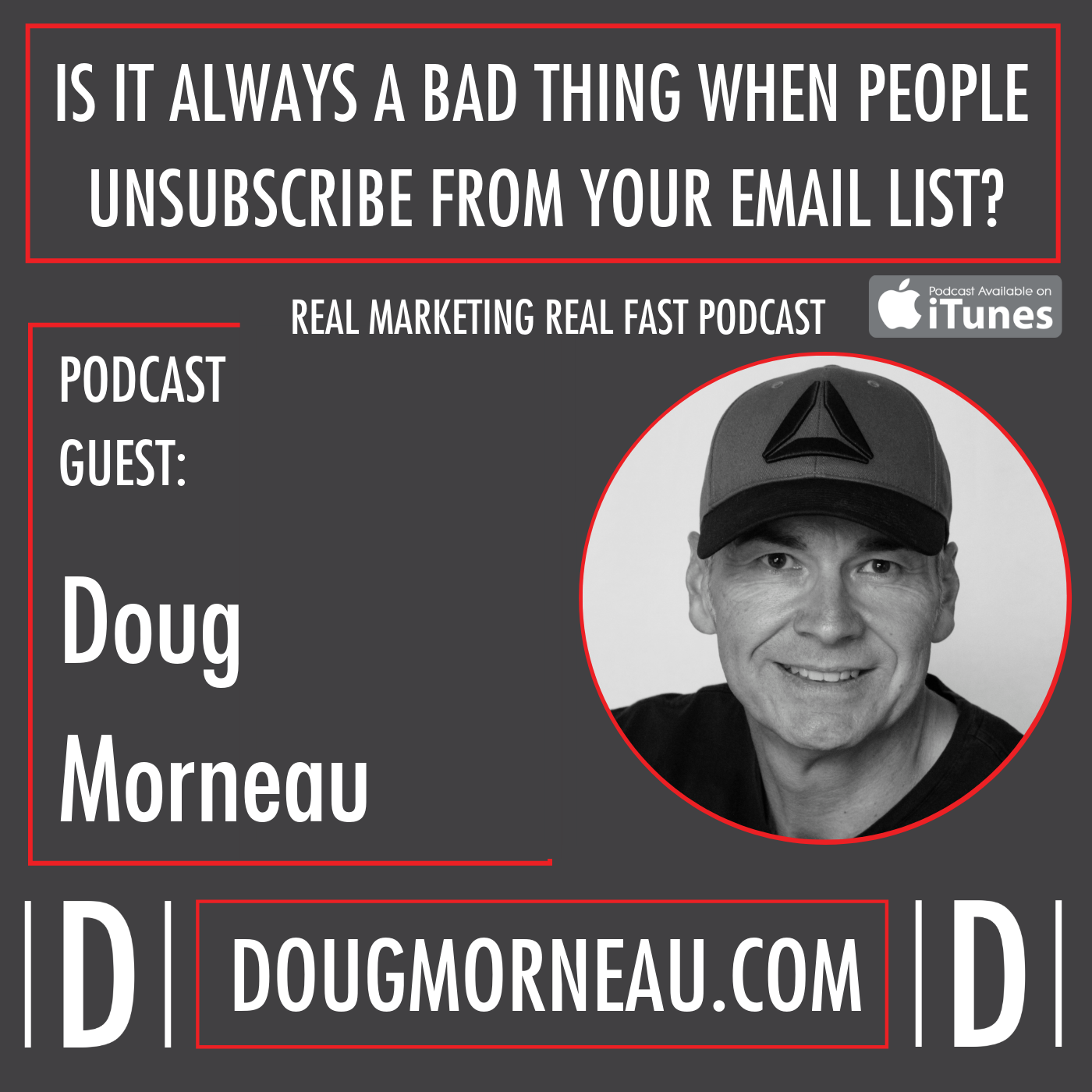 IS IT ALWAYS A BAD THING WHEN PEOPLE UNSUBSCRIBE FROM YOUR EMAIL LIST? DOUG MORNEAU - REAL MARKETING REAL FAST PODCAST